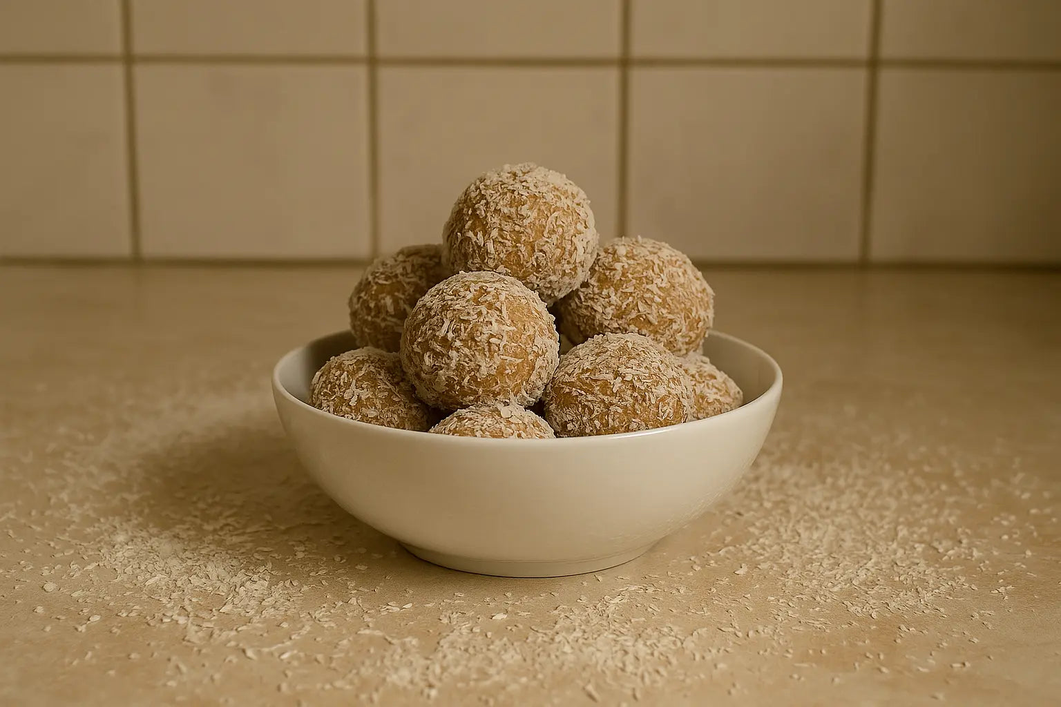 Kokos-Protein Bliss Balls