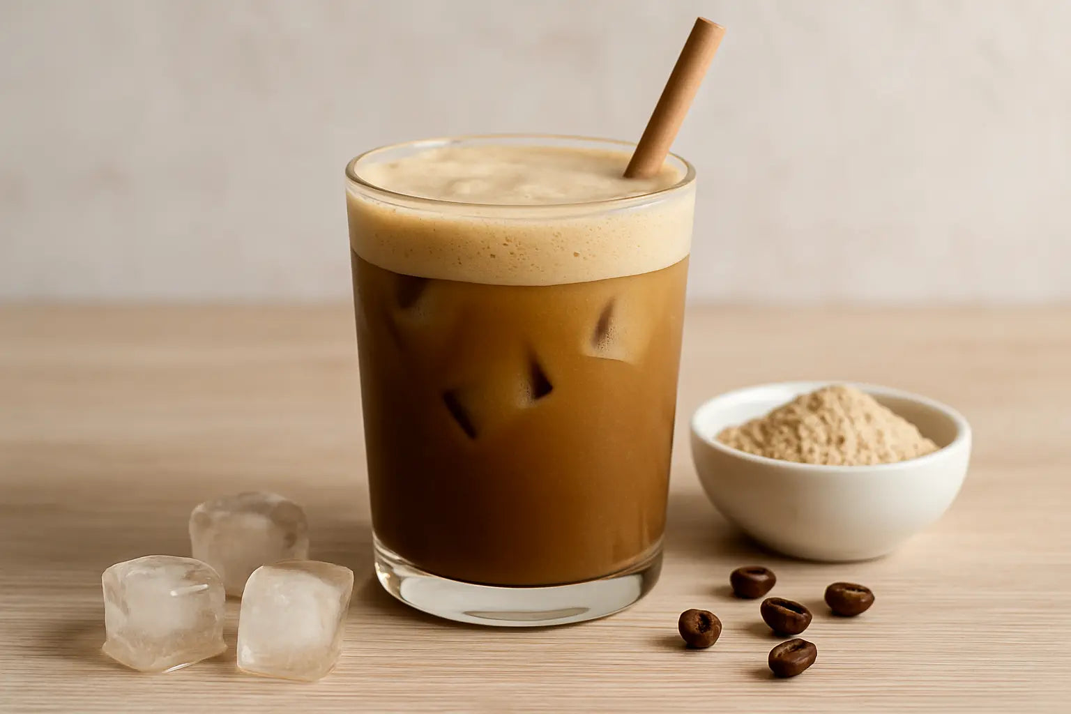 High-Protein-Eiskaffee