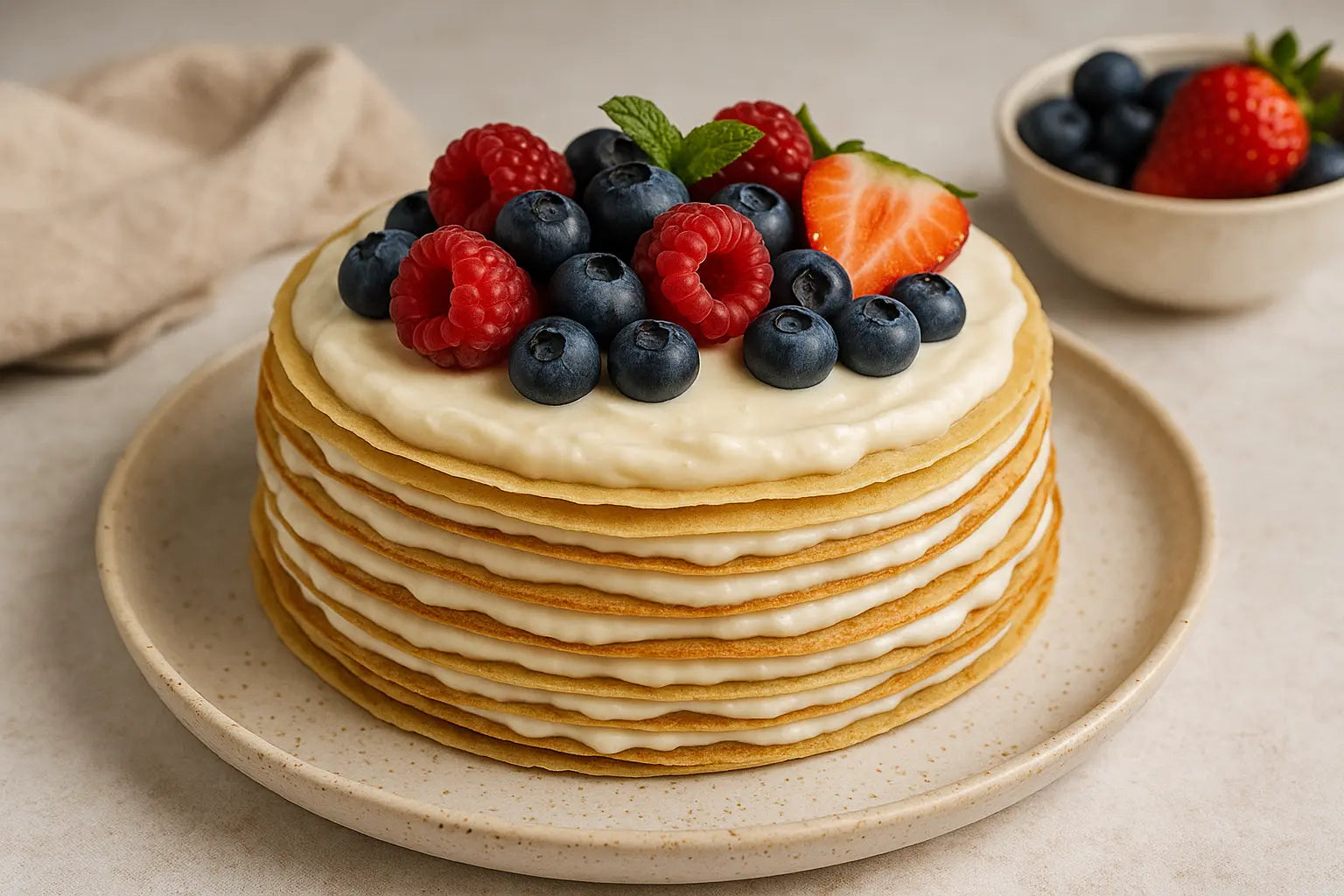 Protein-Crêpe-Torte
