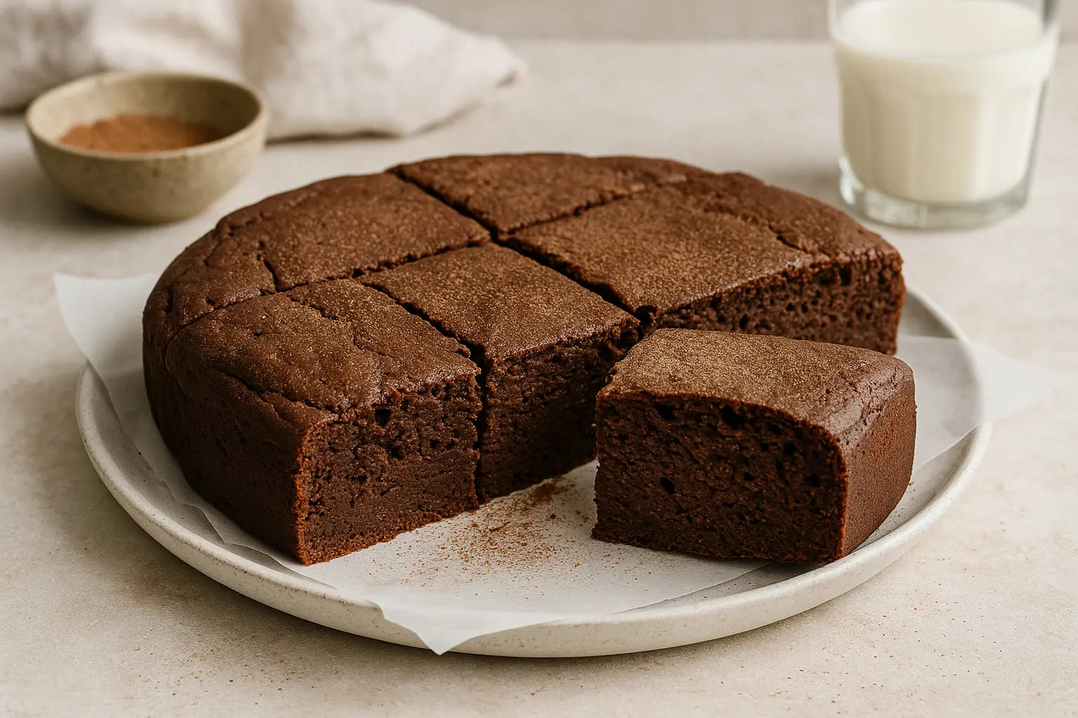 Schoko-Protein-Brownie-Kuchen vegardians GmbH