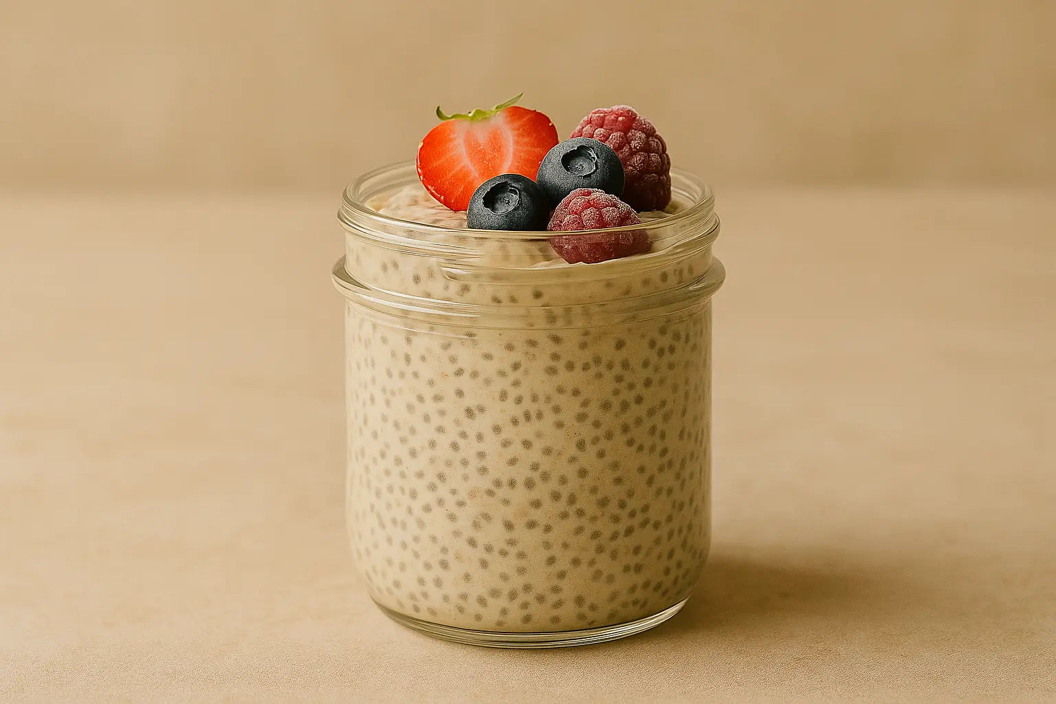 Vanille-Chia-Protein-Pudding