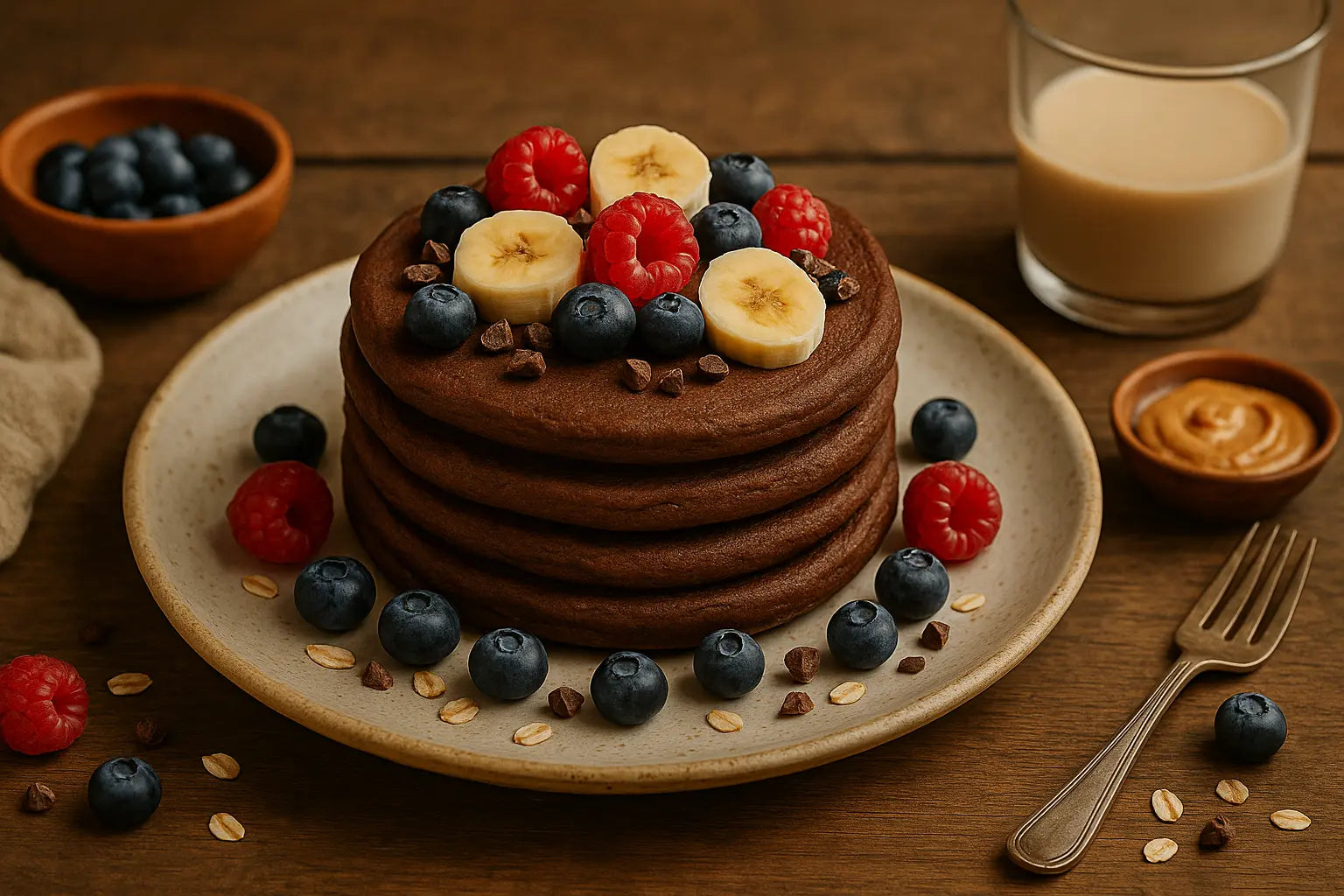 Vegane-Schoko-Protein-Pfannkuchen vegardians GmbH