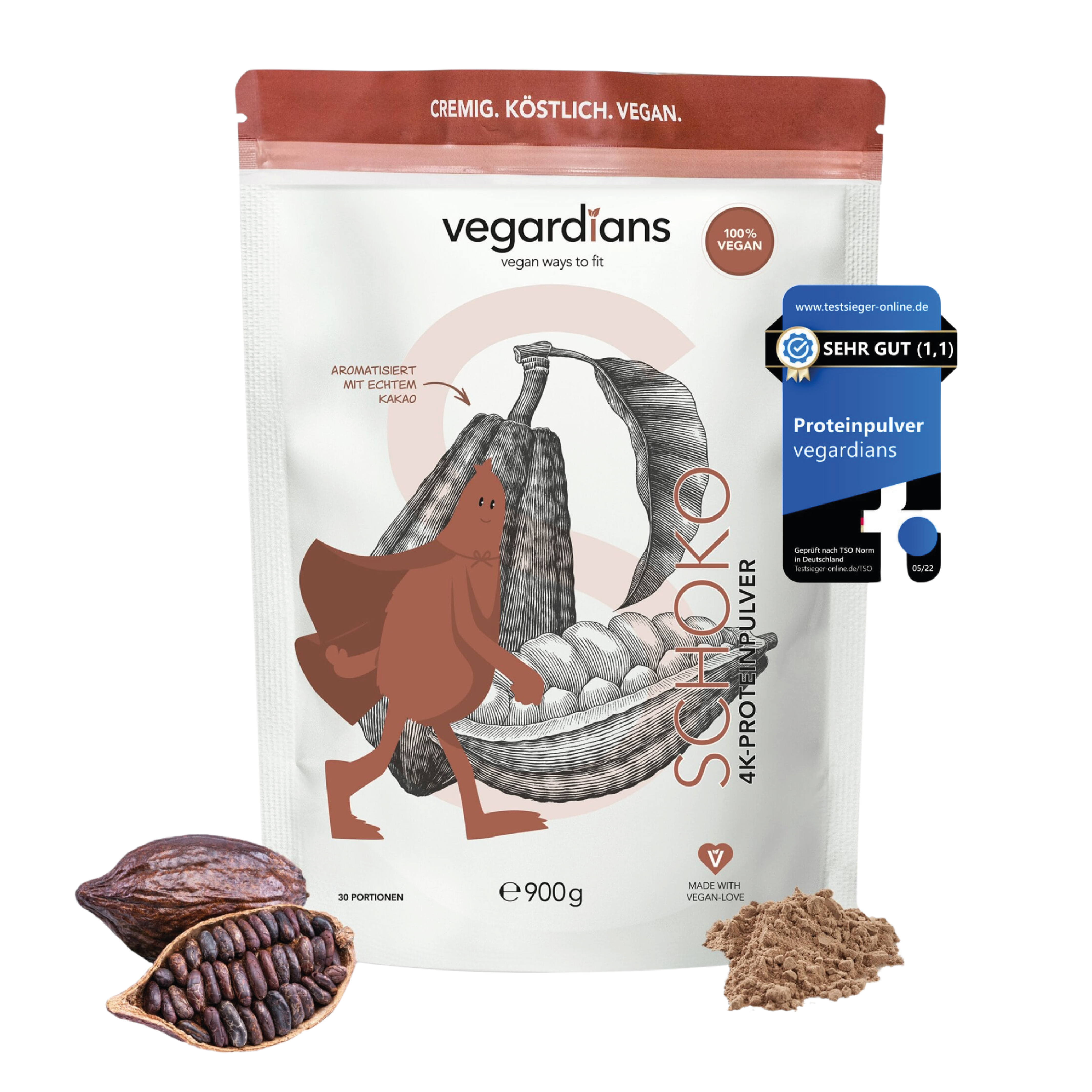 Vegan Schoko Protein