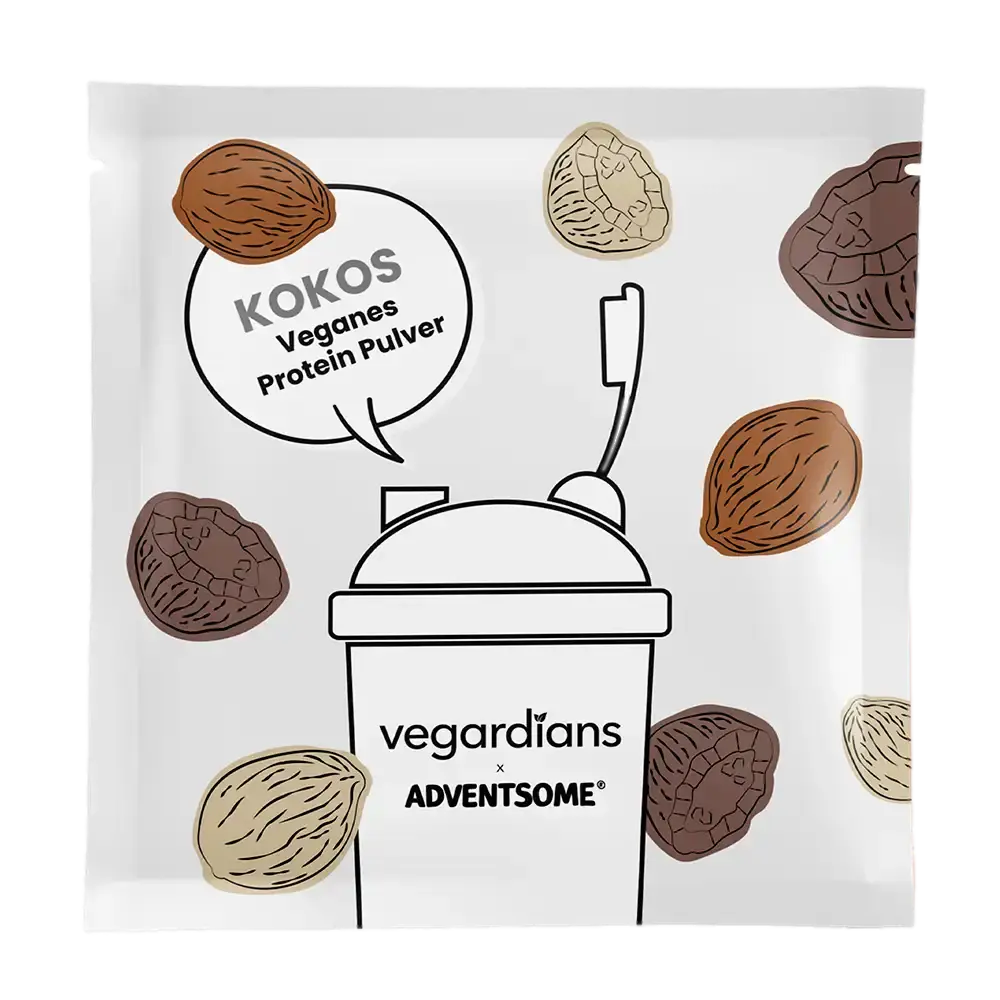 Vegardians Probebeutel Protein für ein gesundes und Veganer Leben. Ernährungszusatz für Muskelaufbau und tägliche Unterstützung.