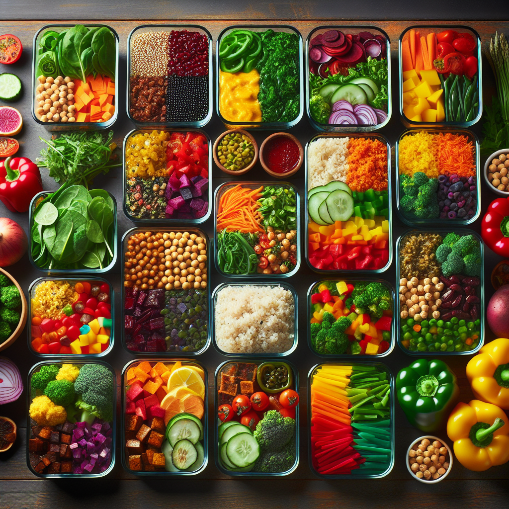Vegane Meal-Prep-Ideen für eine stressfreie Woche