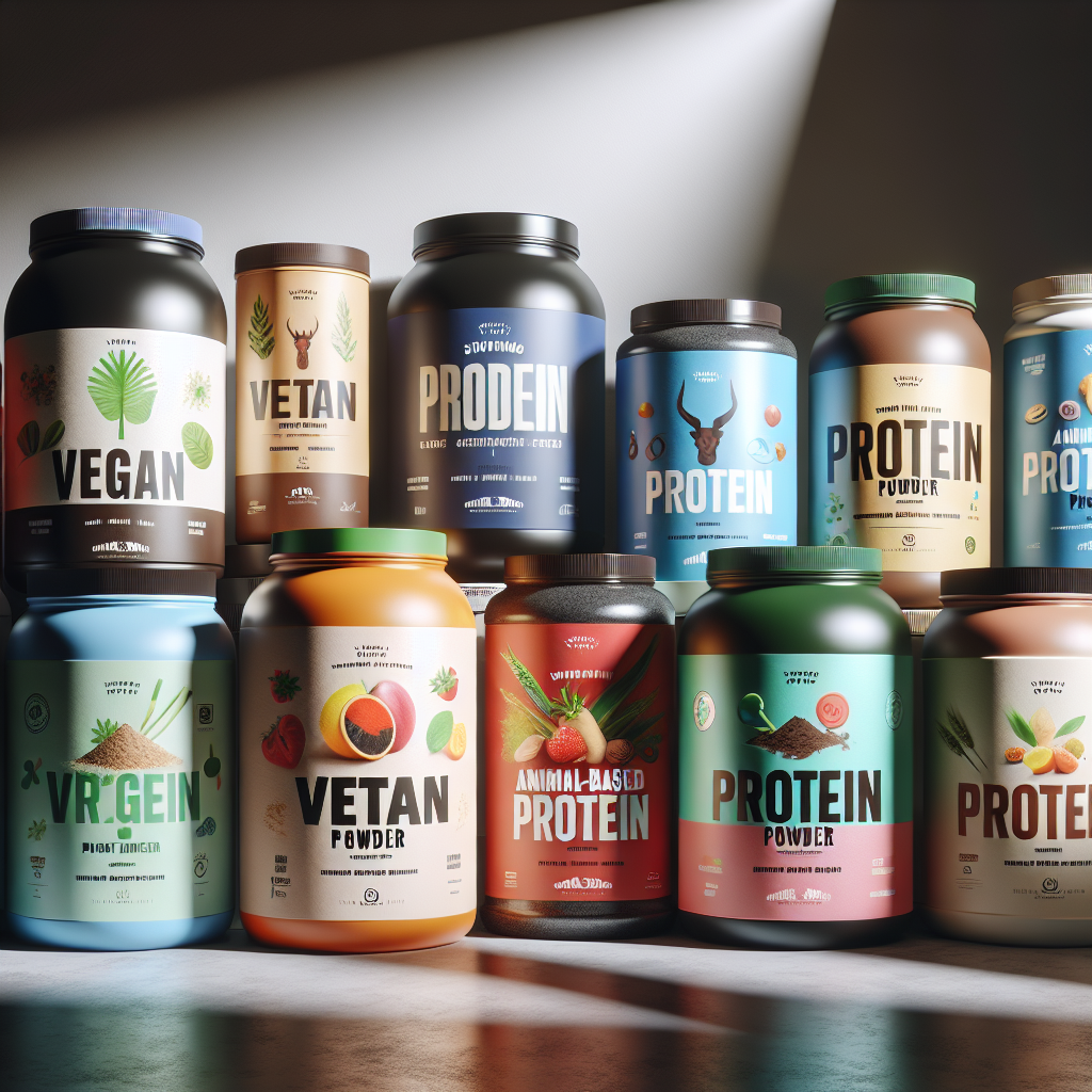 Vergleich zwischen veganem und tierischem Proteinpulver: Eine bewusste Wahl