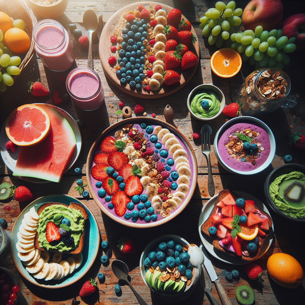 Vegane Frühstücksideen für Energie am Morgen