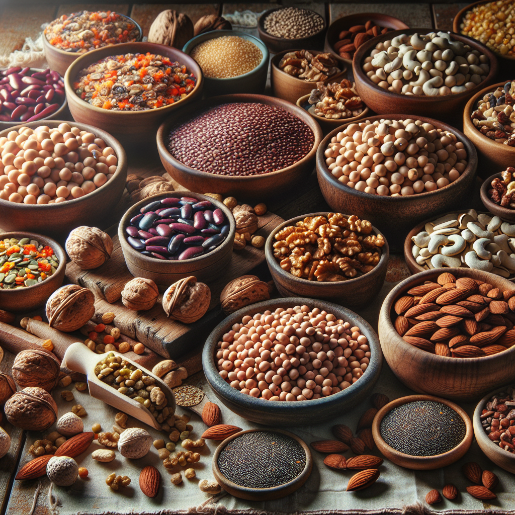 Die besten Quellen für veganes Protein