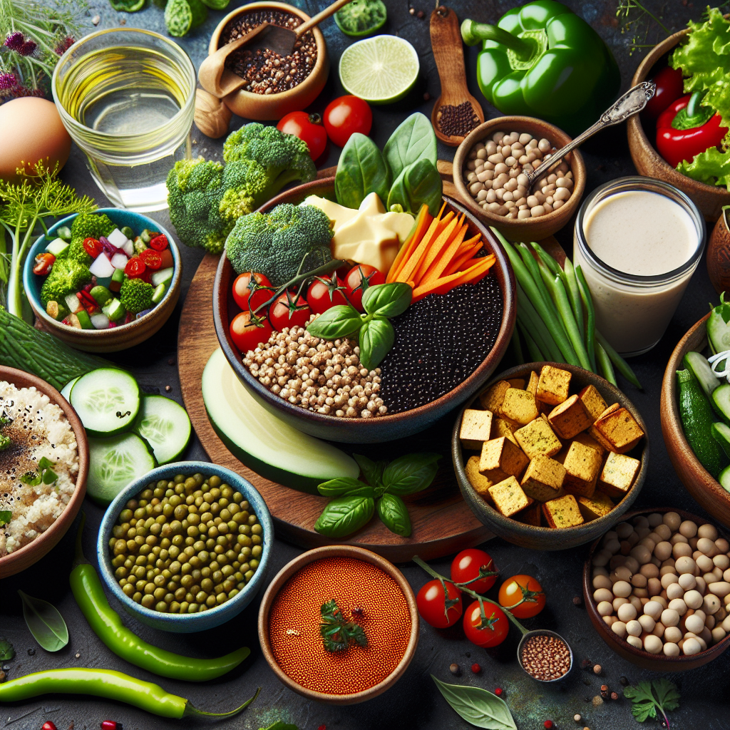 Vegane Mahlzeitenplanung: Eine Woche voller köstlicher und nahrhafter Gerichte