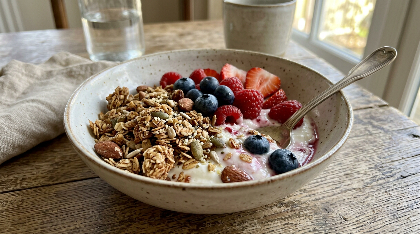 Vanille Protein-Granola