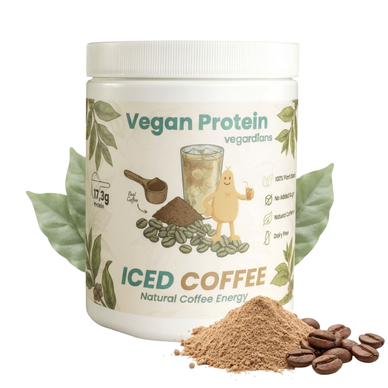 Vegardians Iced Coffee Protein