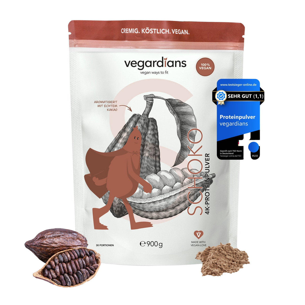 Vegardians Schoko Proteinpulver