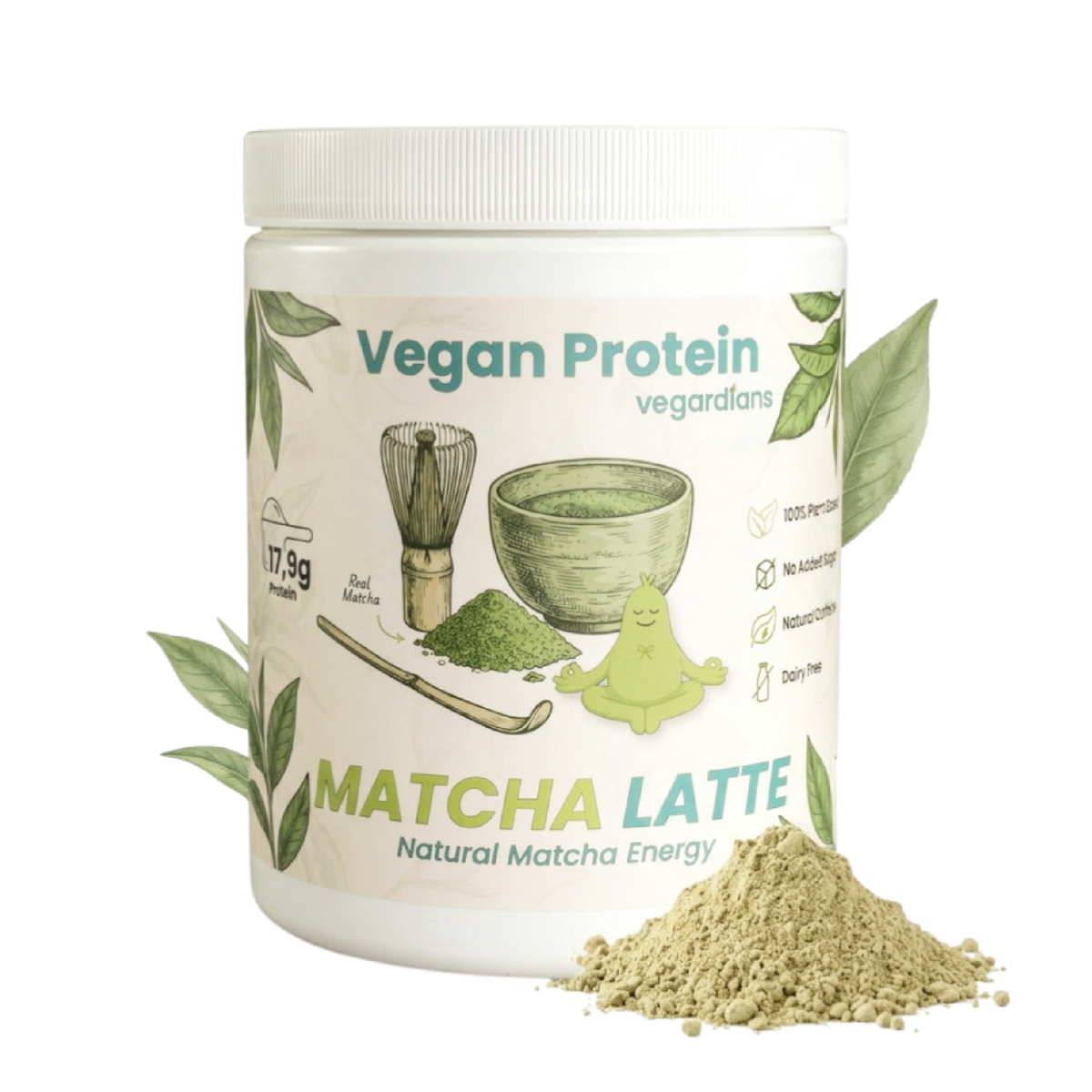 Vegan Matcha Latte Protein